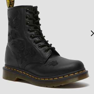 Size 10 1460 Vonda Mono Women's Floral Boots Doc Martens